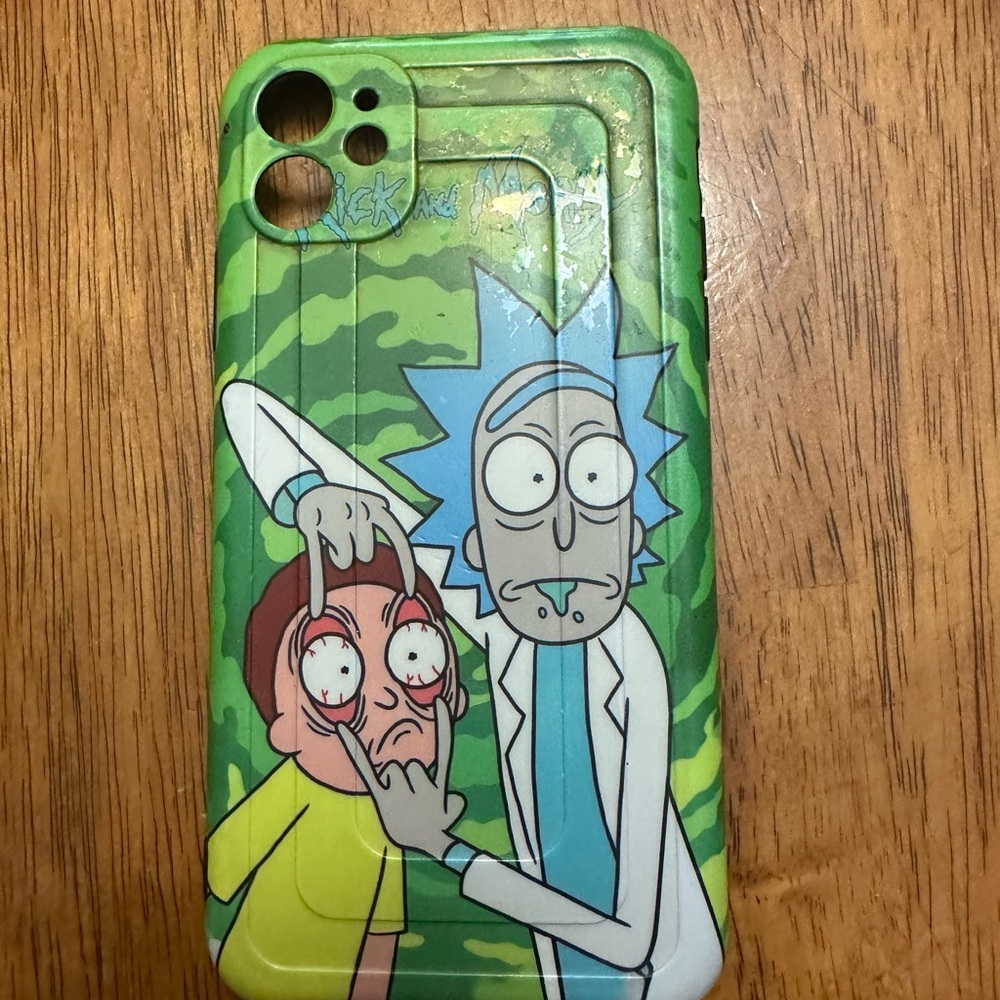 Rick and morty iPhone 11 case